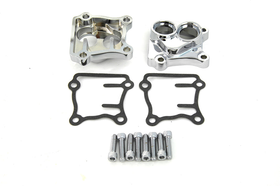 V-Twin Manufacturing Tappet Block Kit Chrome - additional view 2