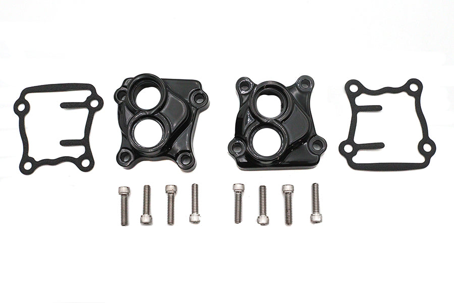 V-Twin Manufacturing Tappet Block Kit Black - additional view 2