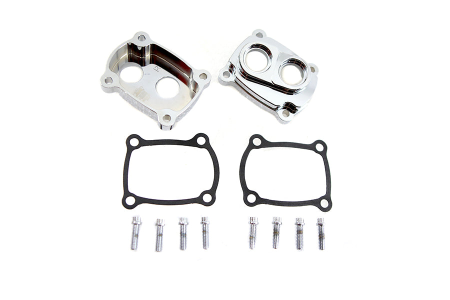 Jims Jims M8 Low Profile Billet Tappet Block Kit Chrome - additional view 4