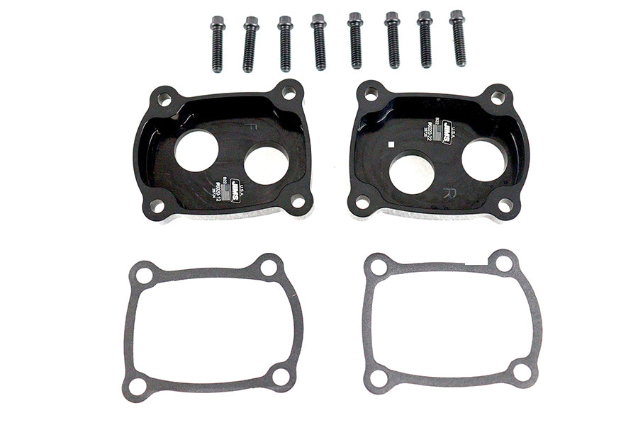 Jims Jims M8 Low Profile Billet Tappet Block Kit Black Anodize - additional view 2