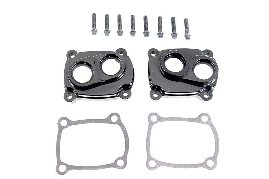 Jims Jims M8 Low Profile Billet Tappet Block Kit Black Anodize - additional view 3