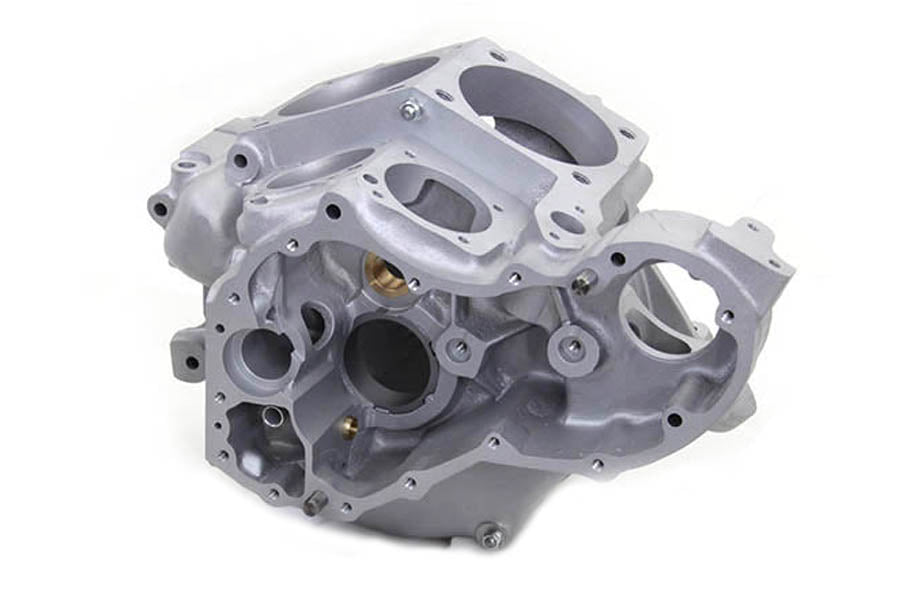 Motortechnic Knucklehead 74 Engine Case Set Natural - additional view 3