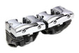 V-Twin Manufacturing Cylinder Head Set with Chrome Rocker Box - additional view 2