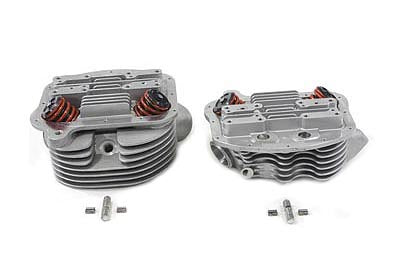 V-Twin Manufacturing Panhead Cylinder Heads with Valves