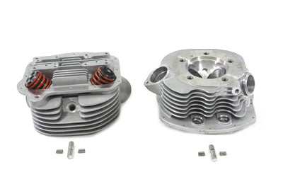 V-Twin Manufacturing Panhead Cylinder Heads with Valves - additional view 2