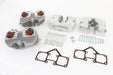 V-Twin Manufacturing Cylinder Head Set with Polished Rocker Box - additional view 2
