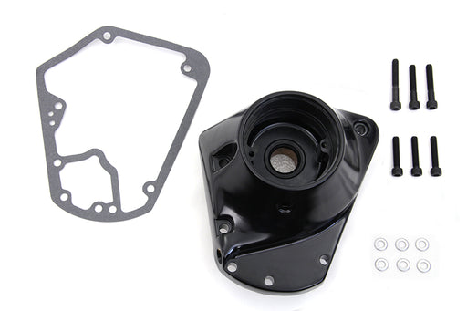 V-Twin Manufacturing Black Nose Cone Cam Cover