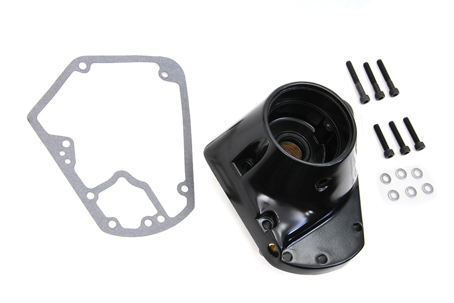 V-Twin Manufacturing Black Nose Cone Cam Cover - additional view 3