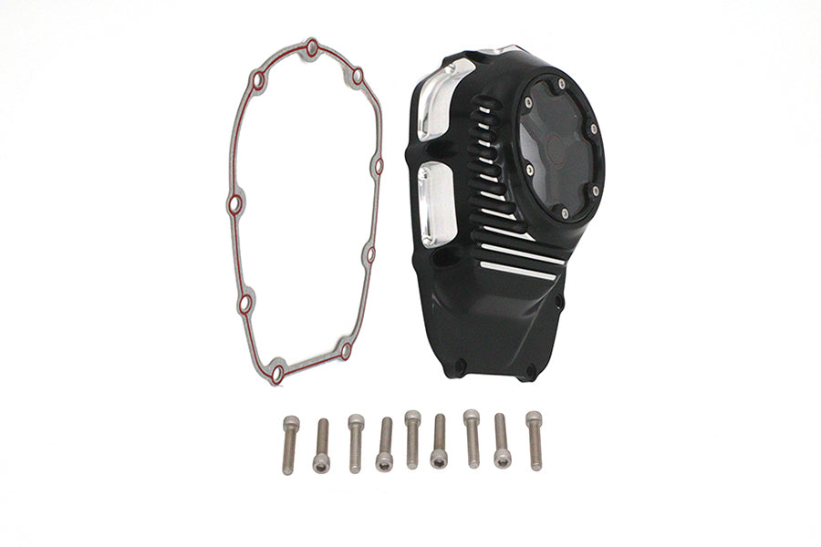 V-Twin Manufacturing M8 Clarity Cam Cover Black