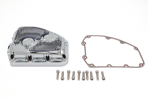 V-Twin Manufacturing TC-88 Clarity Cam Cover Kit Chrome