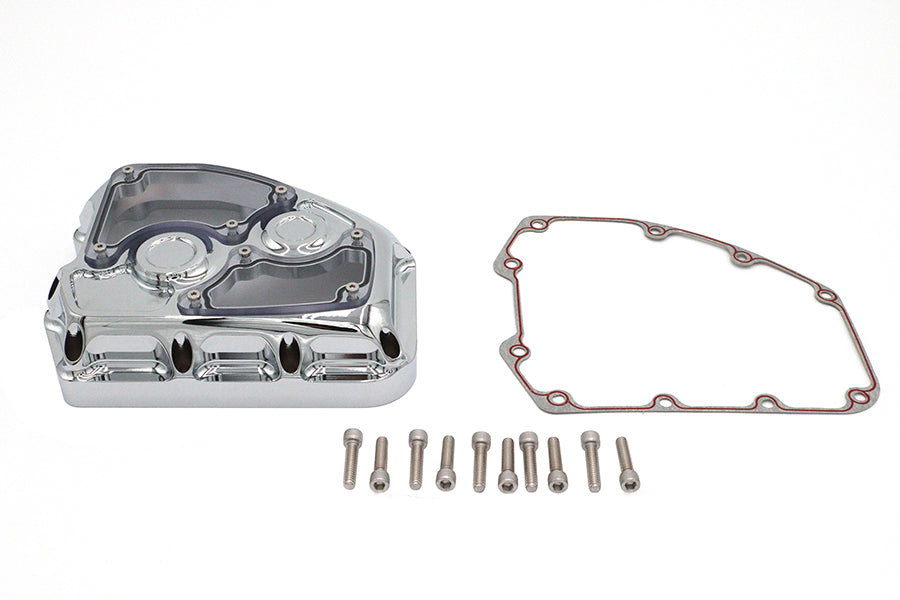 V-Twin Manufacturing TC-88 Clarity Cam Cover Kit Chrome