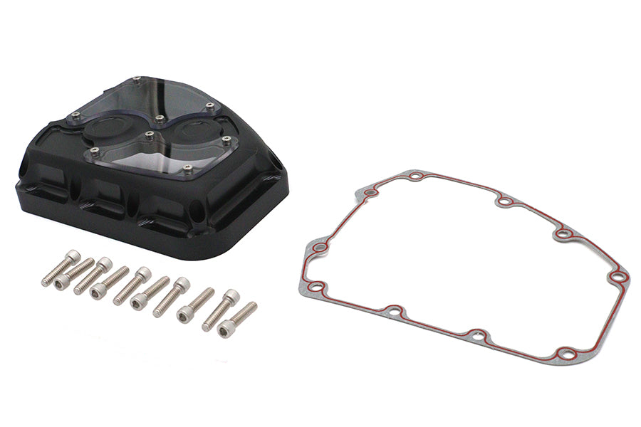 V-Twin Manufacturing TC-88 Clarity Cam Cover Kit Black - additional view 3