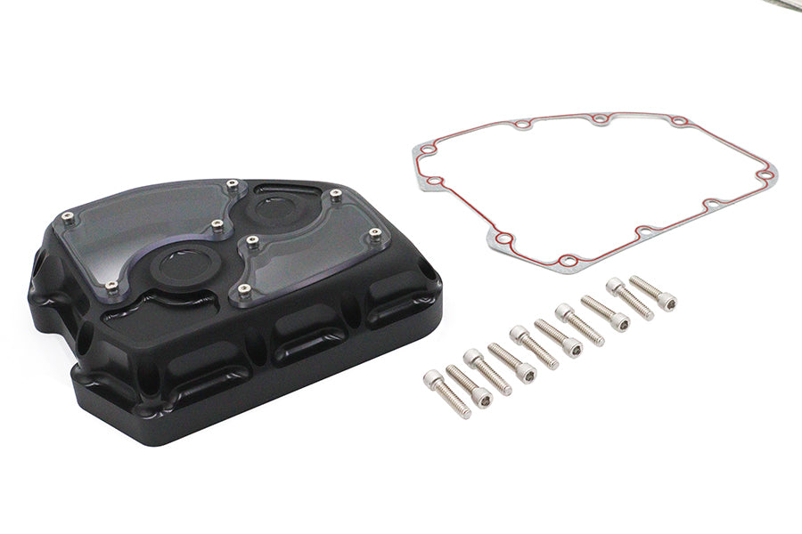 V-Twin Manufacturing TC-88 Clarity Cam Cover Kit Black - additional view 4