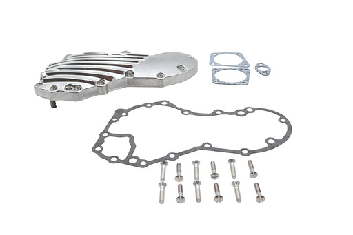 V-Twin Manufacturing Panhead Cam Cover Kit Natural Aluminum