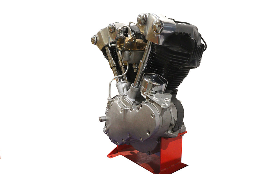 V-Twin Manufacturing Replica 74 Knucklehead Long Block with Polished Rocker - additional view 2