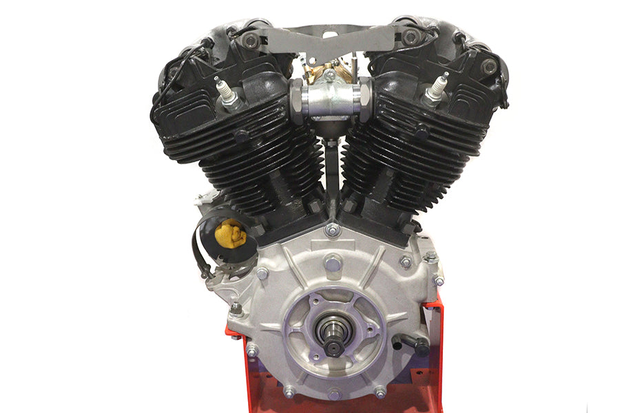 V-Twin Manufacturing Replica 74 Knucklehead Long Block with Polished Rocker - additional view 4