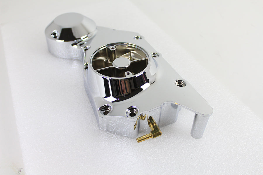 V-Twin Manufacturing Chrome Cam Gearcase Cover - additional view 2