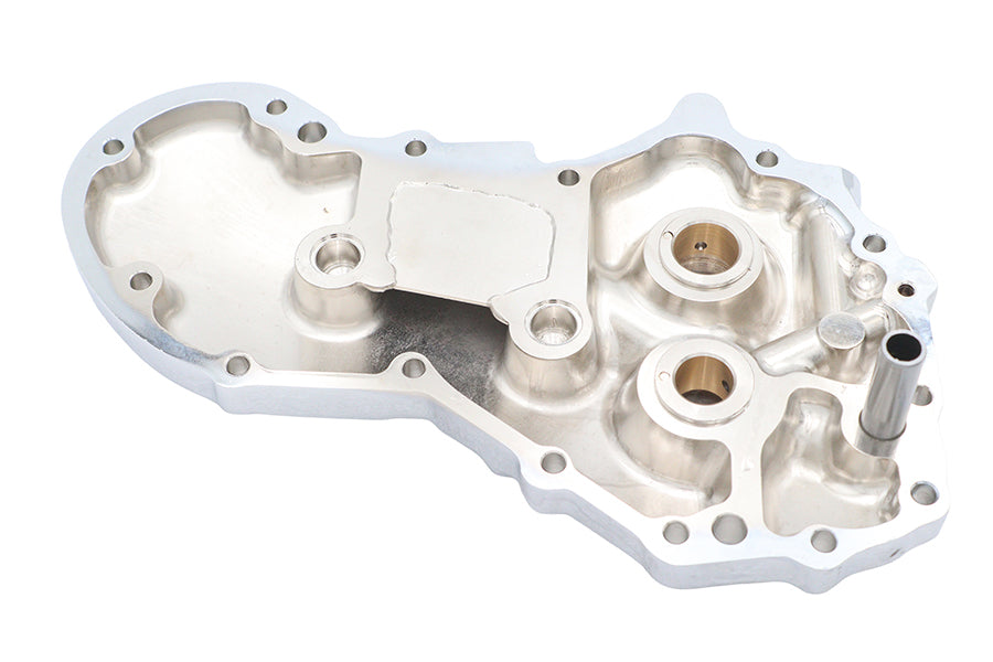V-Twin Manufacturing 8-Finned Panhead Cam Cover Chrome - additional view 3