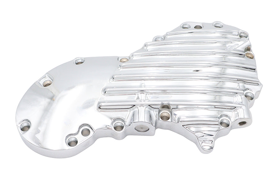 V-Twin Manufacturing 8-Finned Knucklehead Cam Cover Chrome - additional view 2