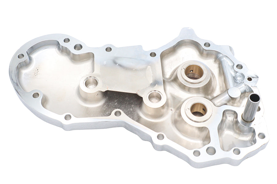 V-Twin Manufacturing 8-Finned Knucklehead Cam Cover Chrome - additional view 3