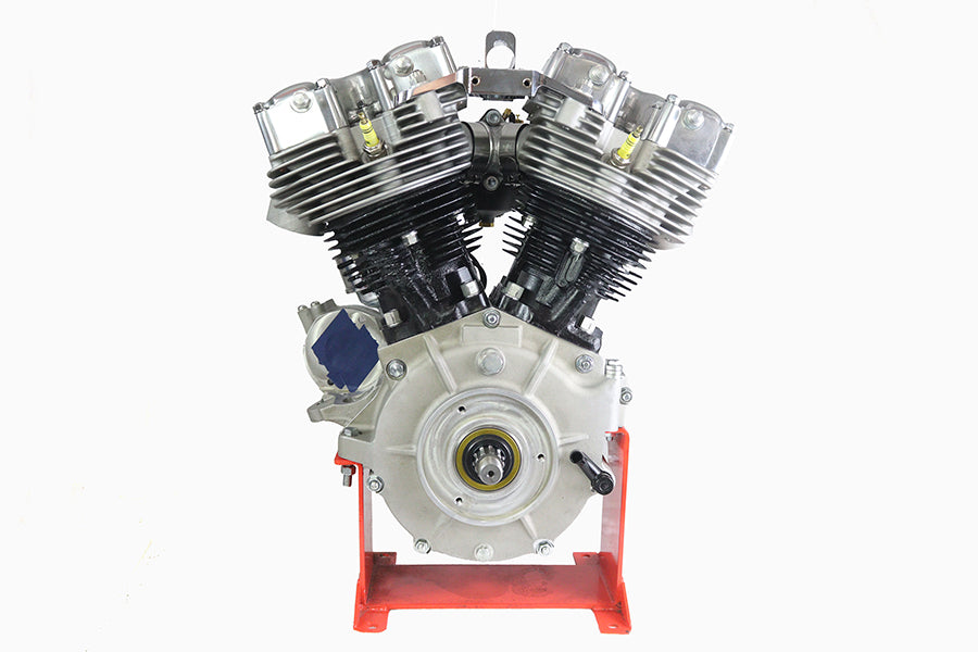 V-Twin Manufacturing 74 Flatside Shovel Engine Assembly - additional view 4