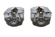 V-Twin Manufacturing Factory Sample Cylinder Head Set with Chrome Rocker Box - additional view 2