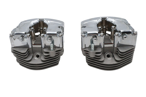 V-Twin Manufacturing Factory Sample Cylinder Head Set with Chrome Rocker Box - additional view 2