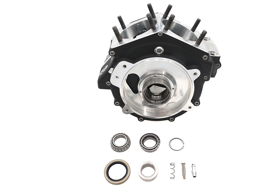 Ultima Shovelhead Ultima Engine Case Set Black - additional view 4