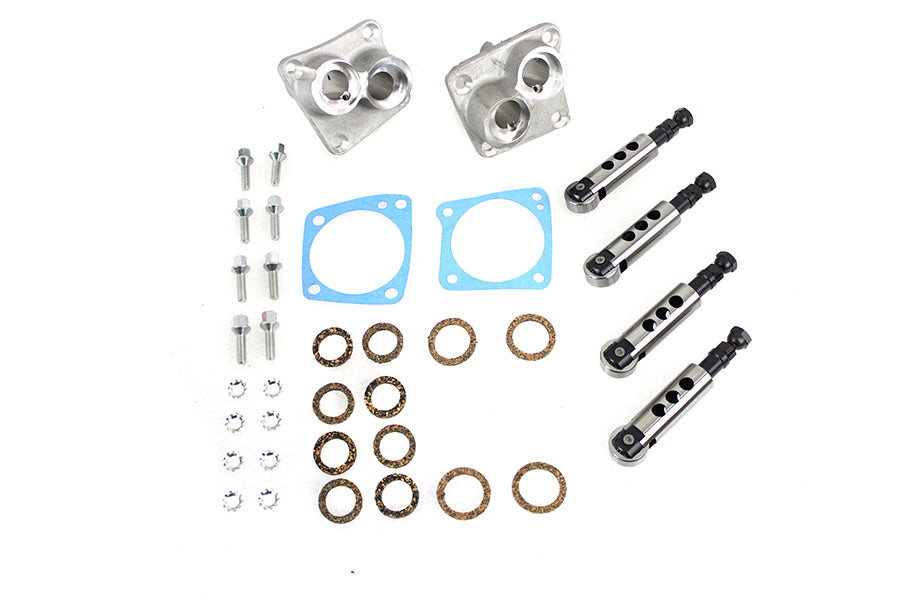 V-Twin Manufacturing Alloy Tappet Block with Solid Tappet Set - additional view 2