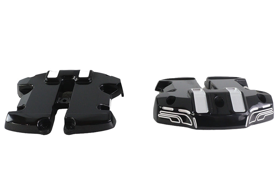 V-Twin Manufacturing M8 Rocker Box Set Black - additional view 4