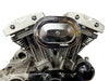 V-Twin Manufacturing XL Shovelhead Rocker Box Cover Set Natural Cast