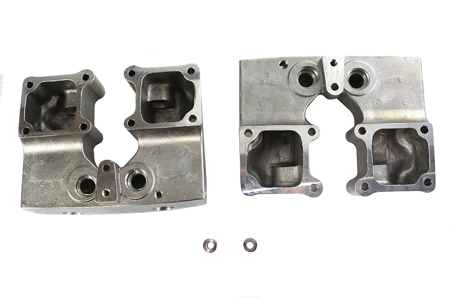 V-Twin Manufacturing Shovelhead Rocker Box Cover Set Polished - additional view 4