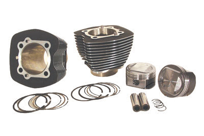 V-Twin Manufacturing 95 Big Bore Black Cylinder Kit