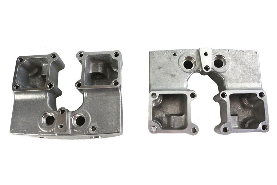 V-Twin Manufacturing Replica Shovelhead Rocker Box Cover Set Polished - additional view 4