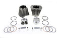 V-Twin Manufacturing 88 Evolution Big Bore Cylinder Kit Silver - additional view 2