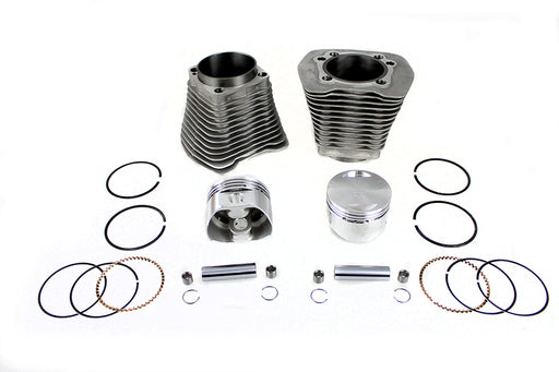 V-Twin Manufacturing 88 Evolution Big Bore Cylinder Kit Silver - additional view 2