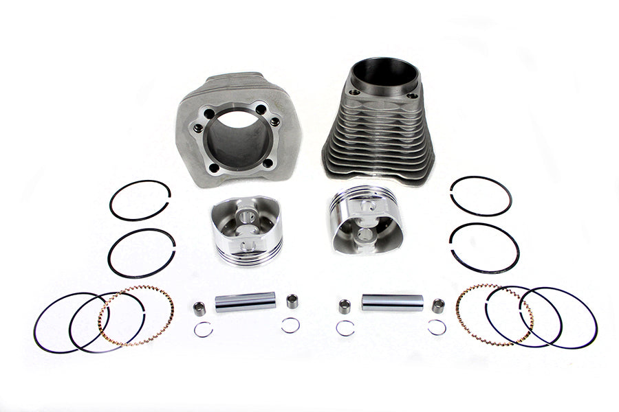 V-Twin Manufacturing 88 Evolution Big Bore Cylinder Kit Silver - additional view 4