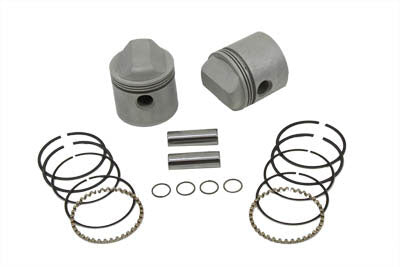 V-Twin Manufacturing Replica 1000cc Piston Set Standard Size - additional view 2