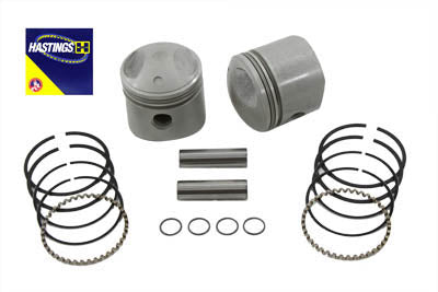 V-Twin Manufacturing Replica 74 Overhead Valve Piston Set.030 Oversize