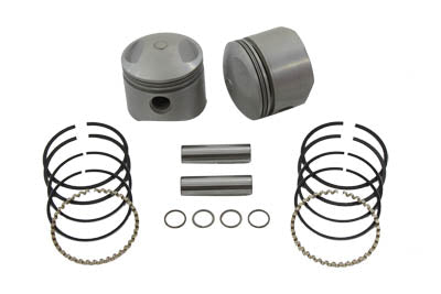 V-Twin Manufacturing Replica 80 Overhead Valve Piston Set.020 Oversize