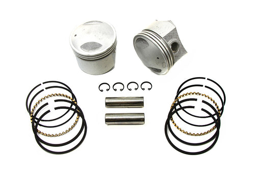 V-Twin Manufacturing 3-5/8 Piston Set.010 Oversize