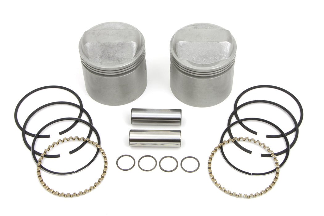 V-Twin Manufacturing 1000cc Piston Set.010 Oversize