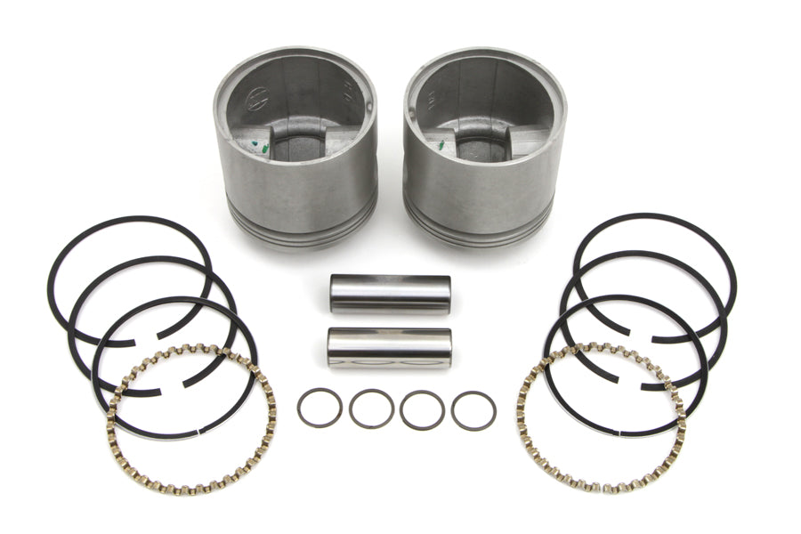 V-Twin Manufacturing 1000cc Piston Set.010 Oversize - additional view 2