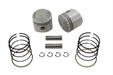 V-Twin Manufacturing 74 Overhead Valve Piston Set.030 Oversize