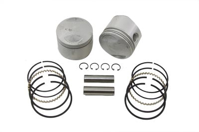 V-Twin Manufacturing 80 Overhead Valve Piston Set.030 Oversize