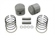 V-Twin Manufacturing 74 Overhead Valve Piston Set.020 Oversize