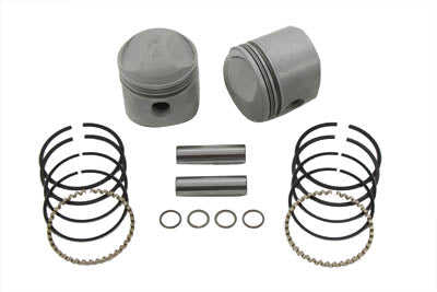 V-Twin Manufacturing 74 Overhead Valve Piston Set.020 Oversize