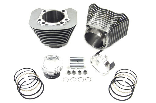 V-Twin Manufacturing 1200cc Cylinder and Piston Conversion Kit Silver - additional view 2