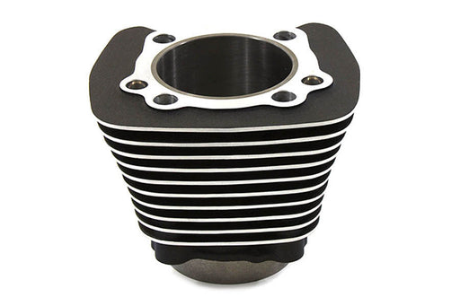 V-Twin Manufacturing Replica 1200cc Black Wrinkle Finish Cylinder