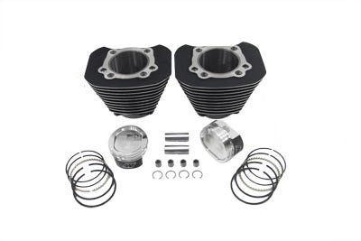 V-Twin Manufacturing 1200cc Cylinder and Piston Conversion Kit Black - additional view 3